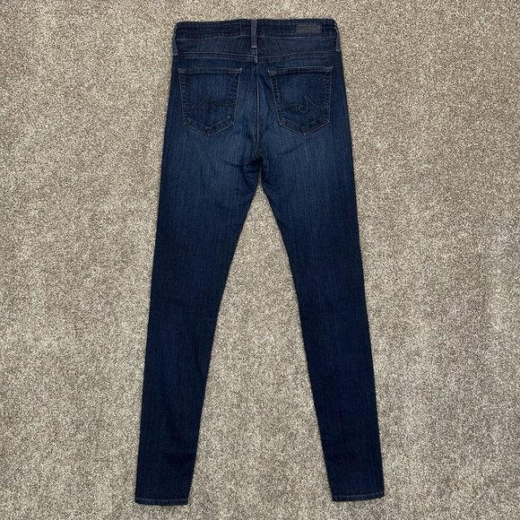 AG Women's The Farrah Skinny Jeans Size 25 R Blue 31" Inseam Made in USA EUC - Picture 13 of 16